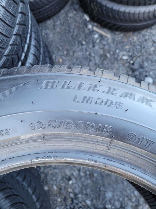 Wysyłka 4 Opony Zimowe 195 65 r15 Bridgestone Blizzak 2022r