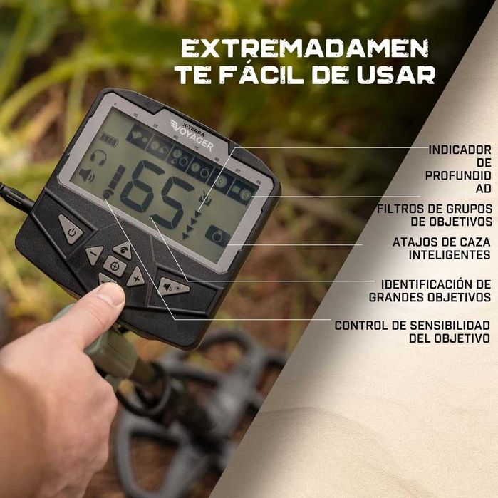 [NOVO] Detetor de metais profissional - kit completo