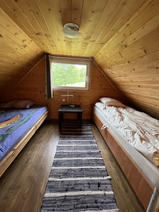 Domek całoroczny Bieszczady  ogrodzony kominek, altana, grill