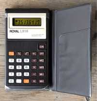 Unikatowy japoński retro kalkulator ROYAL L815 vintage YLCD