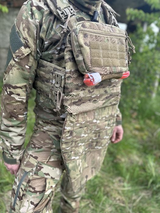 Фартух напашник захист для плитоноски балістика