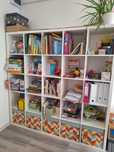 REZERWACJA. Sprzedam biały regał Kallax IKEA 182cmx182cm