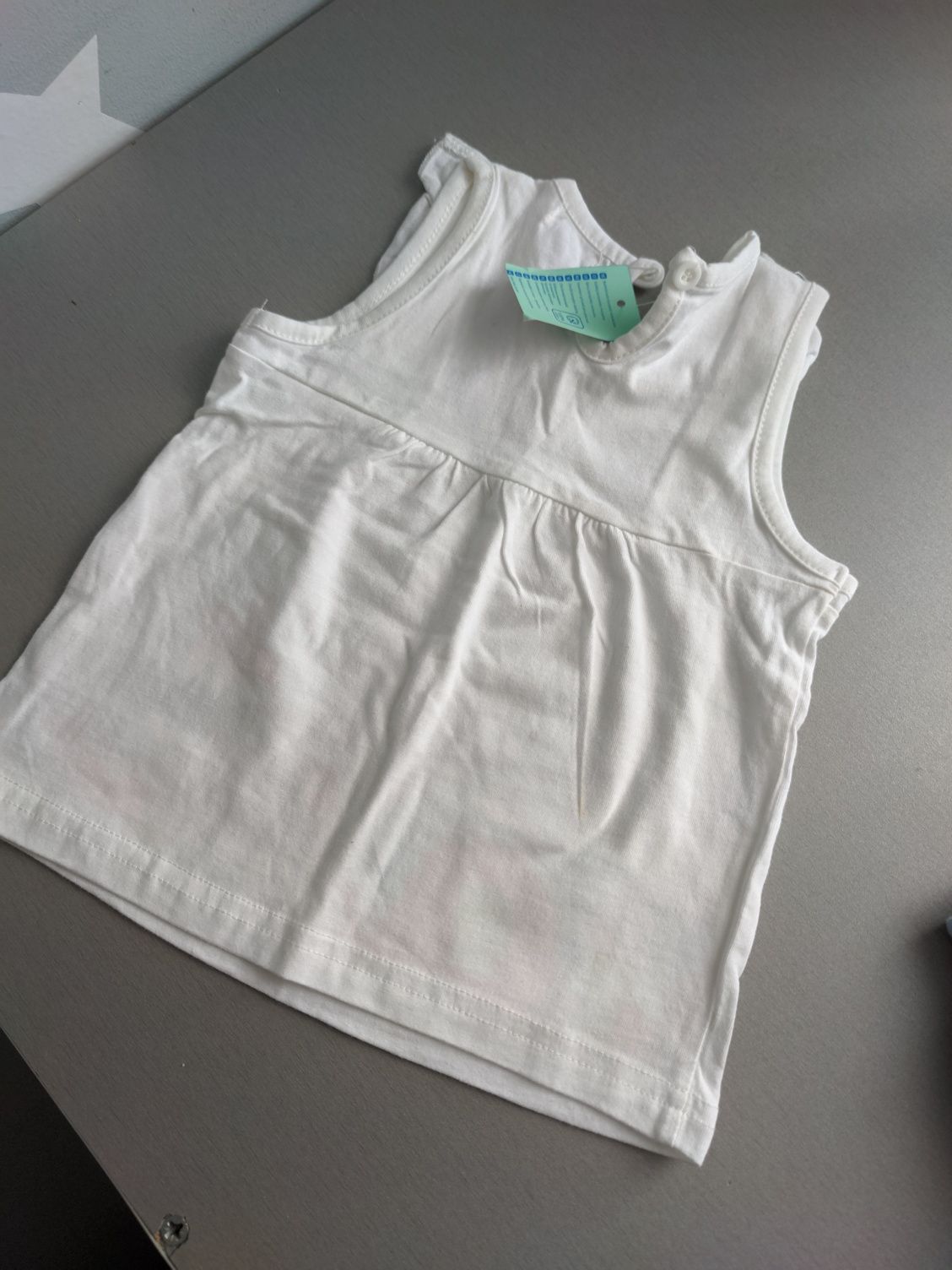 Spodnie bluzka zestaw dla dziewczynki komplet ubranek nowy na lato 80