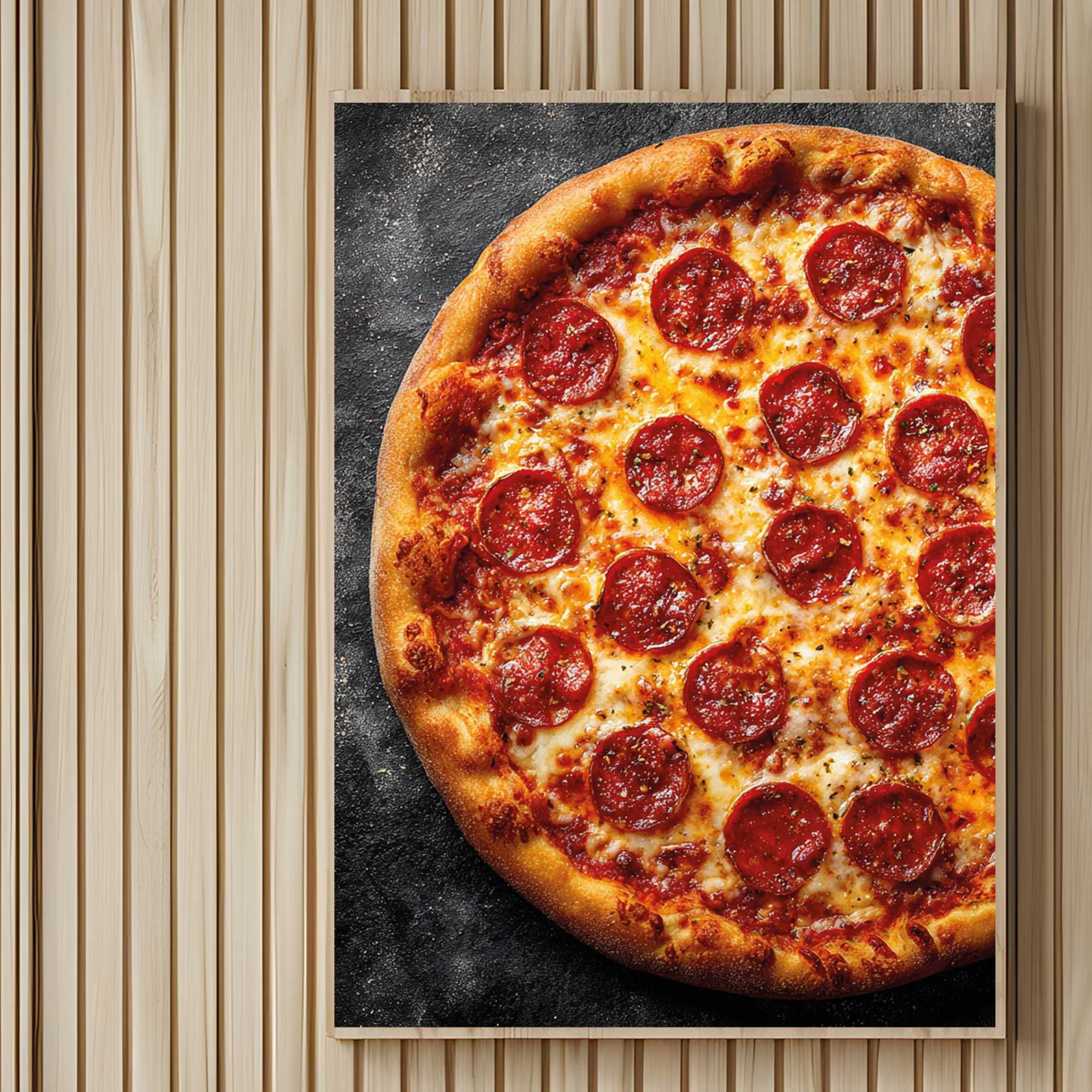 plakat pizza, plakat reklamowy pizza, obraz pizza, pizza