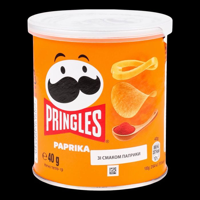 Чіпси Pringles гостра паприка