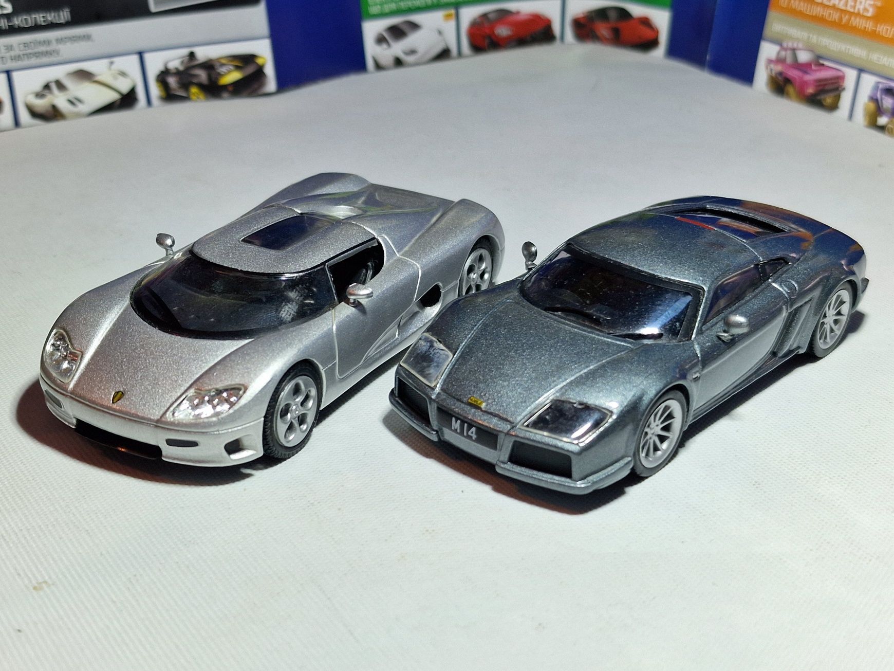 Суперкари від DeAgostini "Koenigsegg, Noble, Lexus, McLaren"