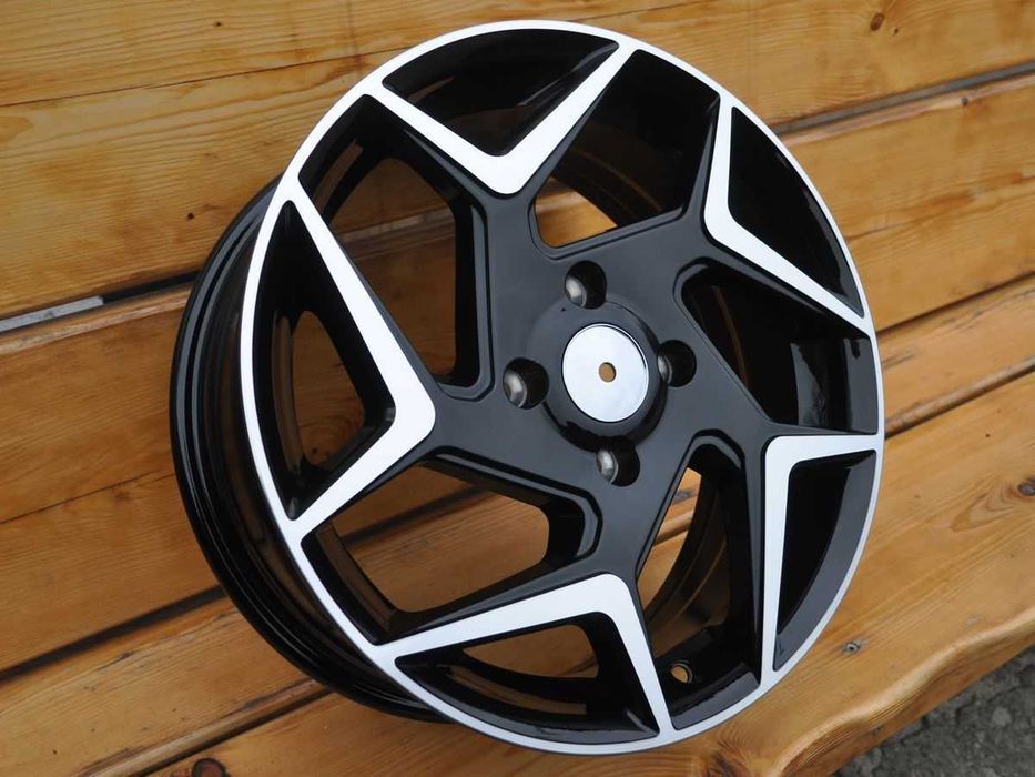 Czarne felgi R17 4x108 Ford Fiesta V VI VII 5 6 7 Ka Ka+ 7J ET40