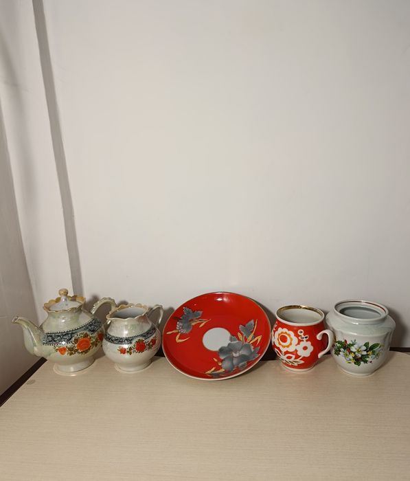 Посуд з різних сервізів Баранівка, Полонне, Довбиш, вінтажний фарфор