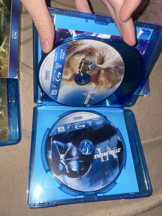 star wars 1,2,3,4,5,6 plyty bluray