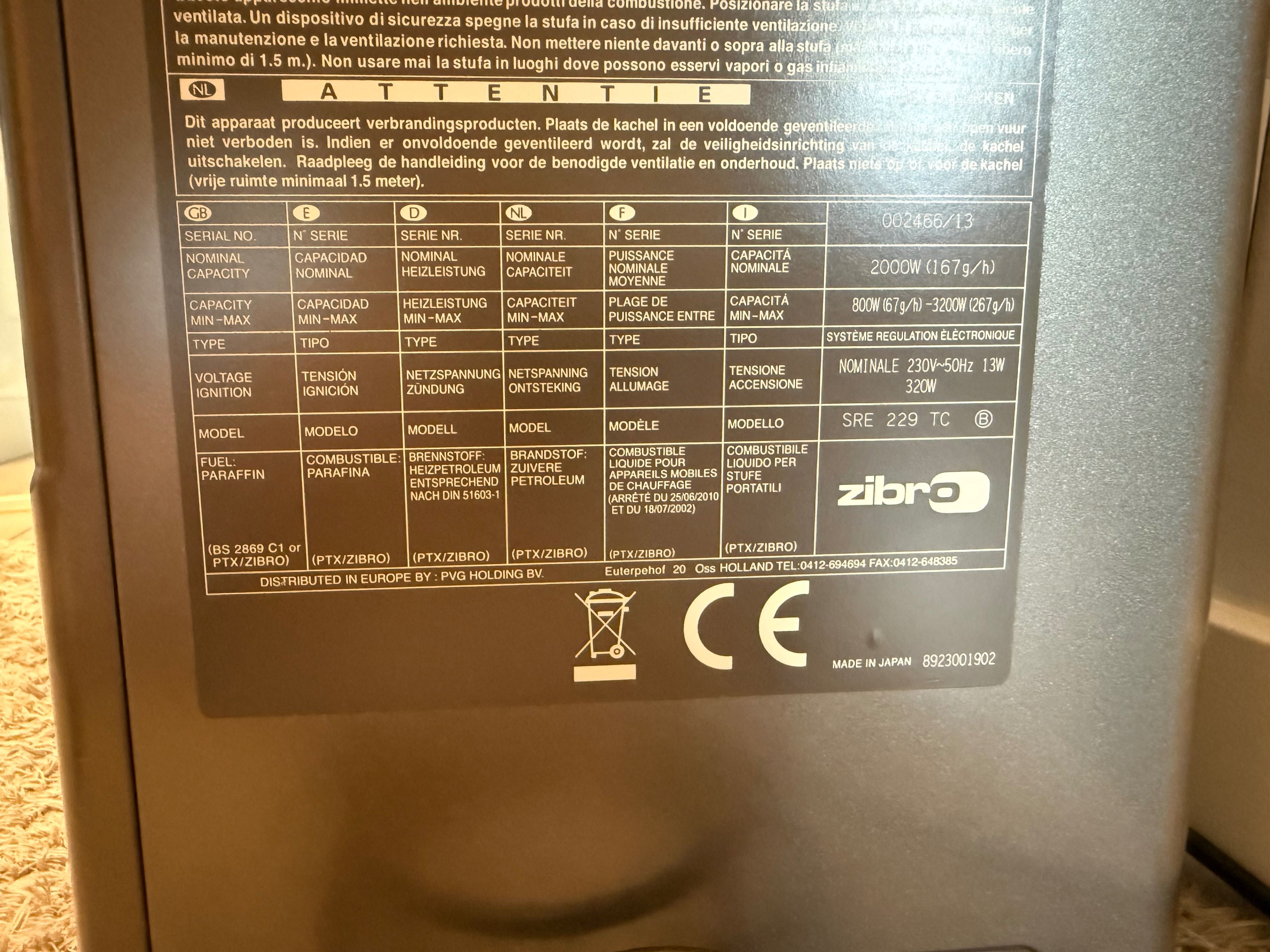 Piecyk Zibro SRE 229TC + 20 l nafty