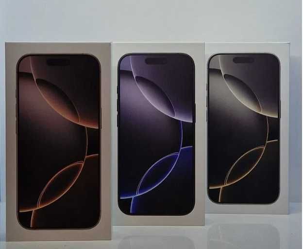 iphone 16 pro 128GB новий оригінал запакований (не опенбох) sim+esim