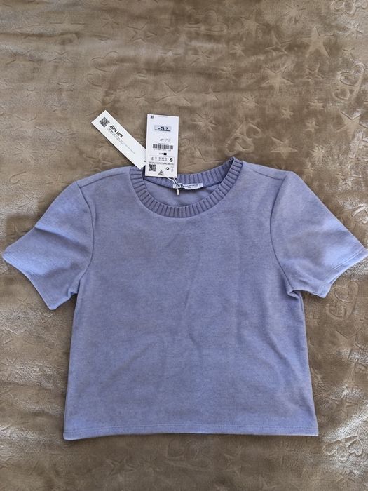 Плотная футболка  Zara S