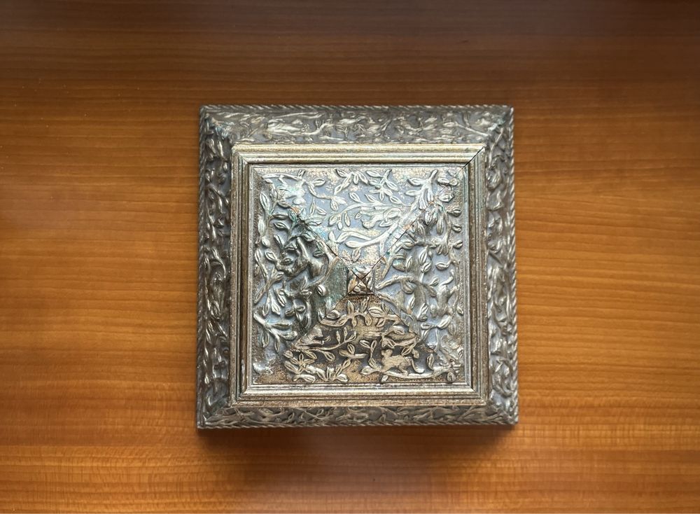 Caixa decorativa em madeira| Guarda Jóias