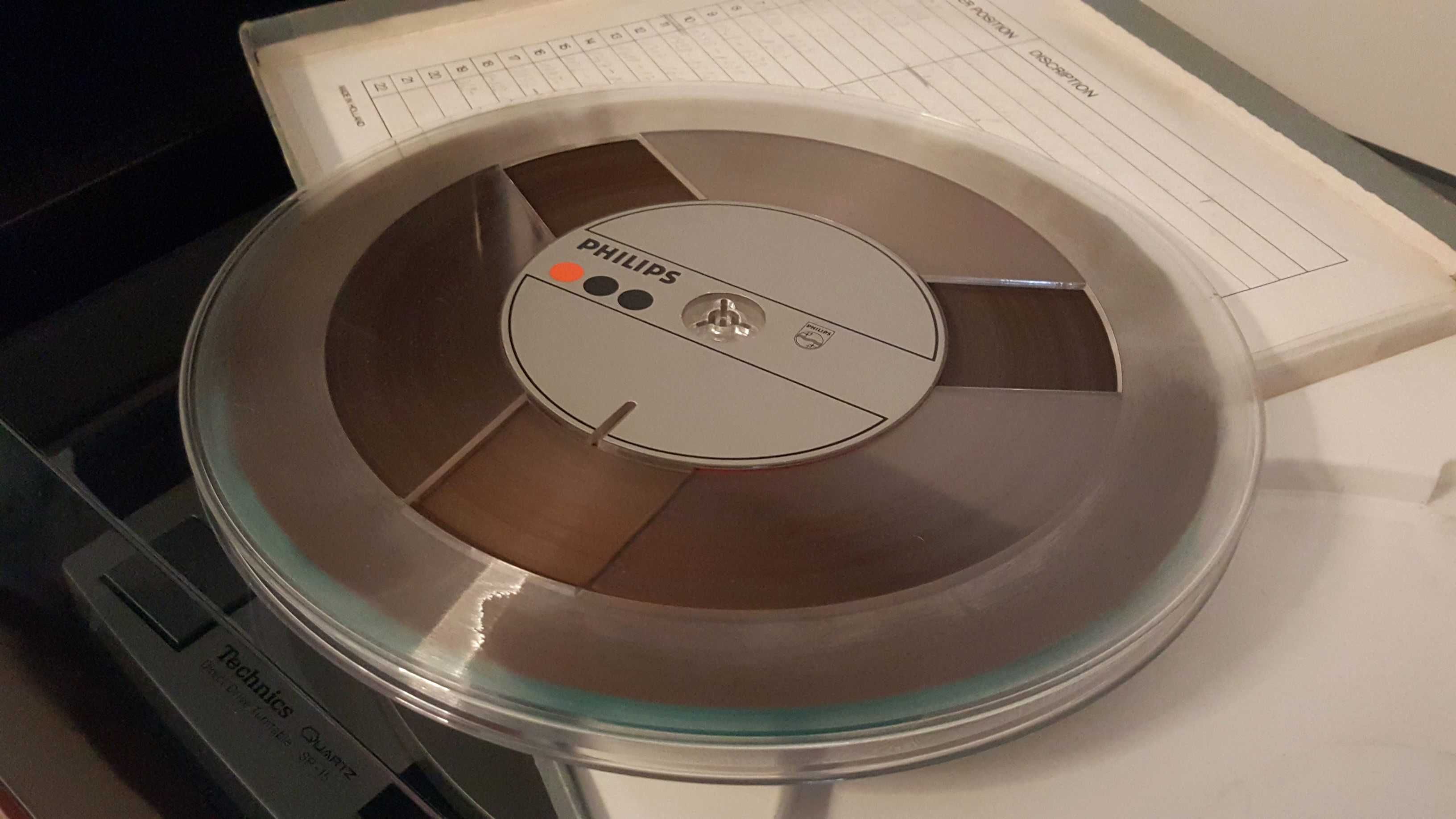 Szpula magnetofonowa z taśmą Philips Longplay LP 26  stan bdb  + zapis