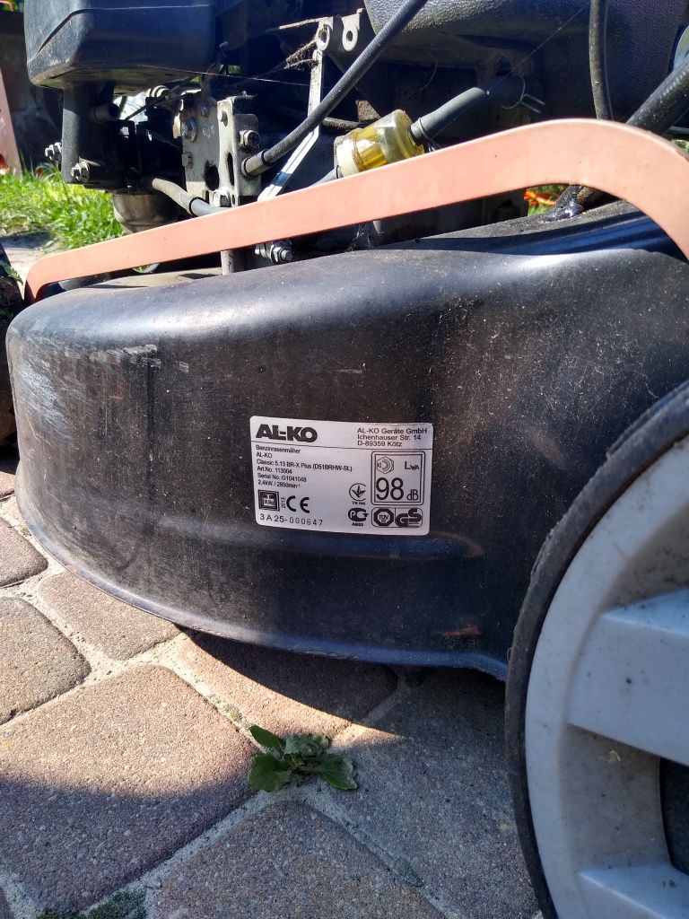 Kosiarka spalinowa z napędem alko