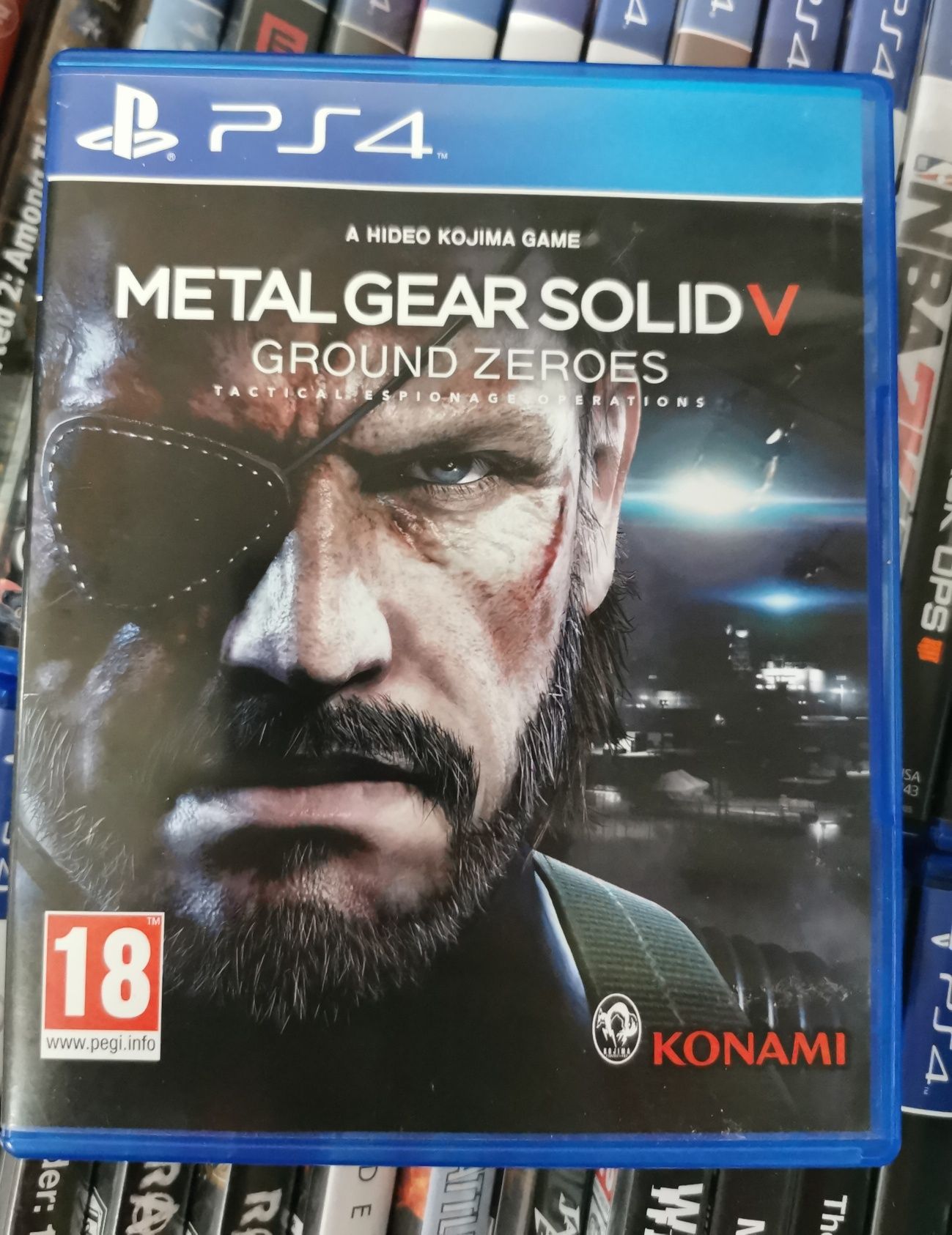 Gra Metal Gear Solid Ground Zero PS4