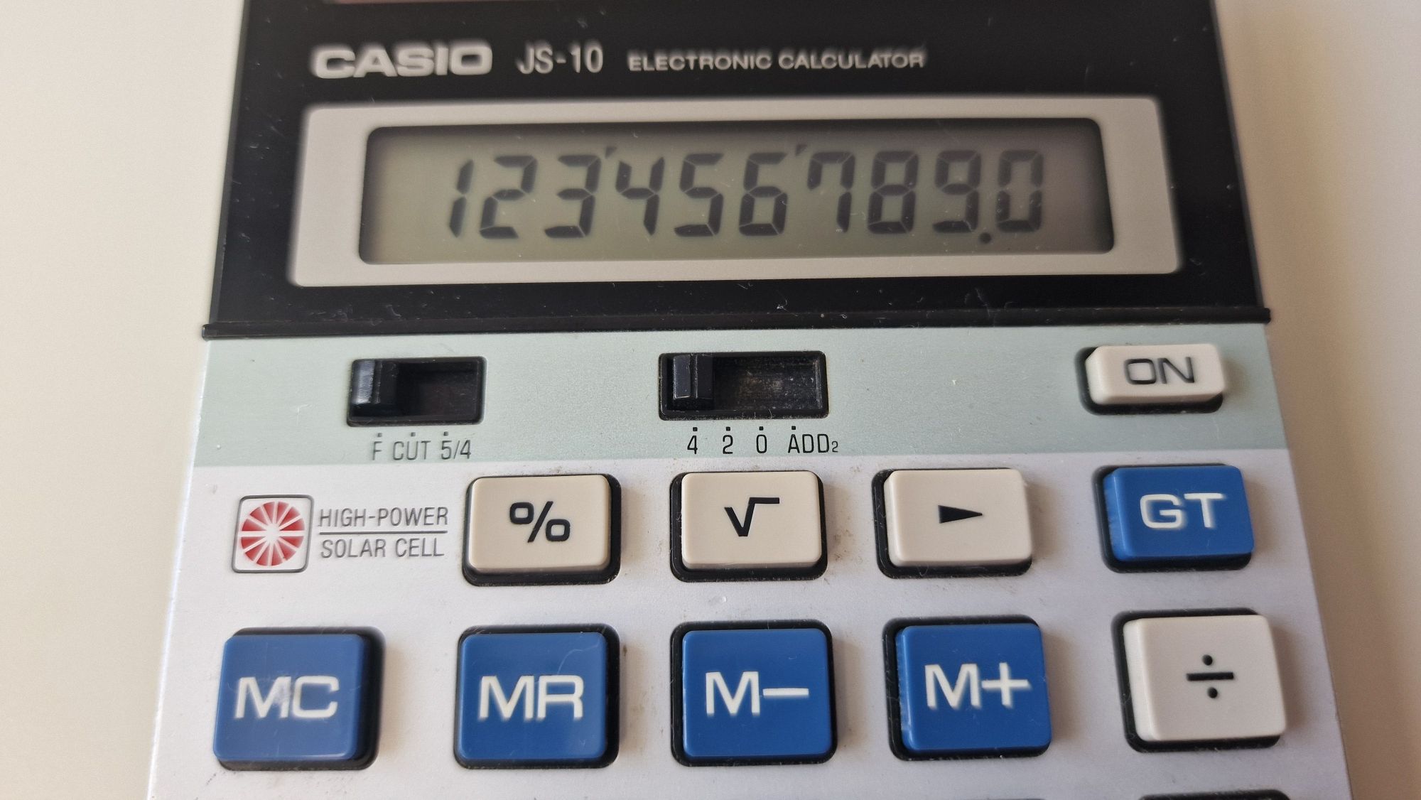 Kalkulator Casio JS-10 Vintage