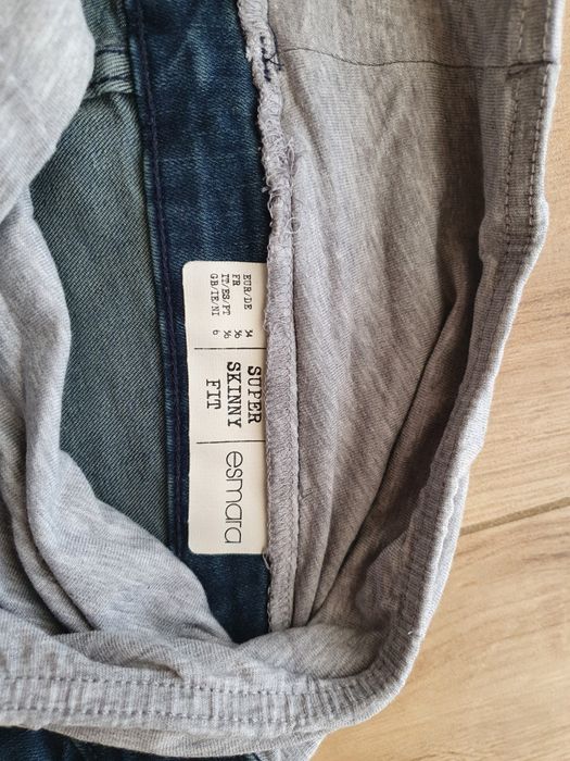 Spodnie ciążowe,  jeansy rozmiar 34