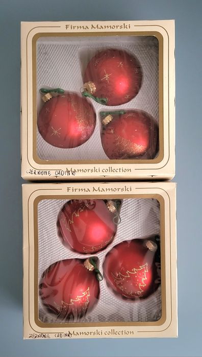 Wyjątkowe Bombki na choinkę Ozdoby Świąteczne