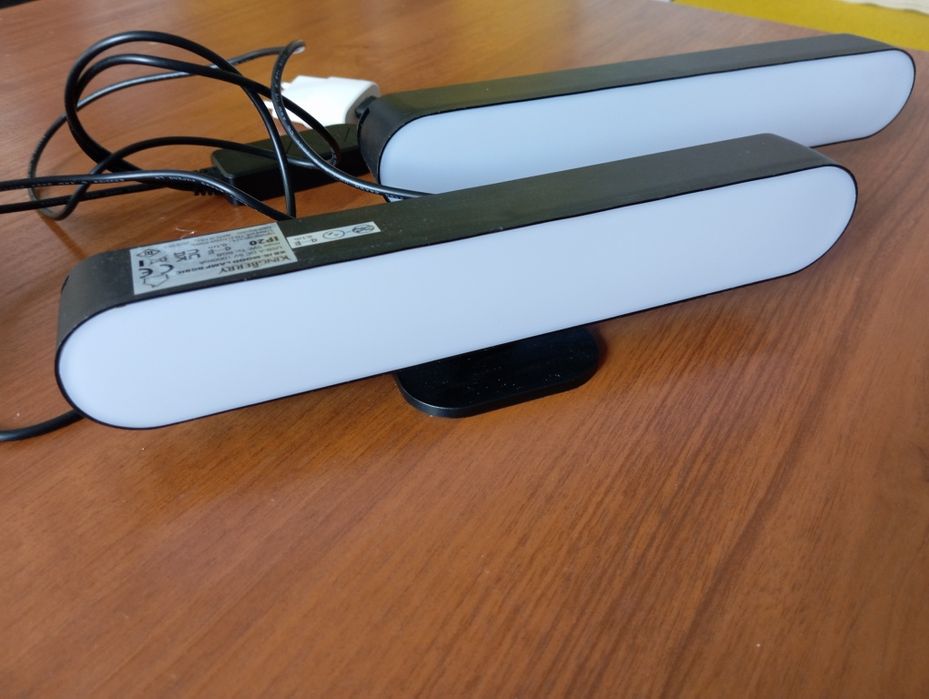 Lampka biurkowa stołowa Kingberry LED IR-MOOD RGBIC USB max 5W.