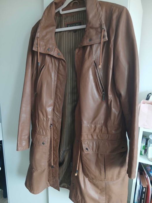 Kurtka skórzana 46