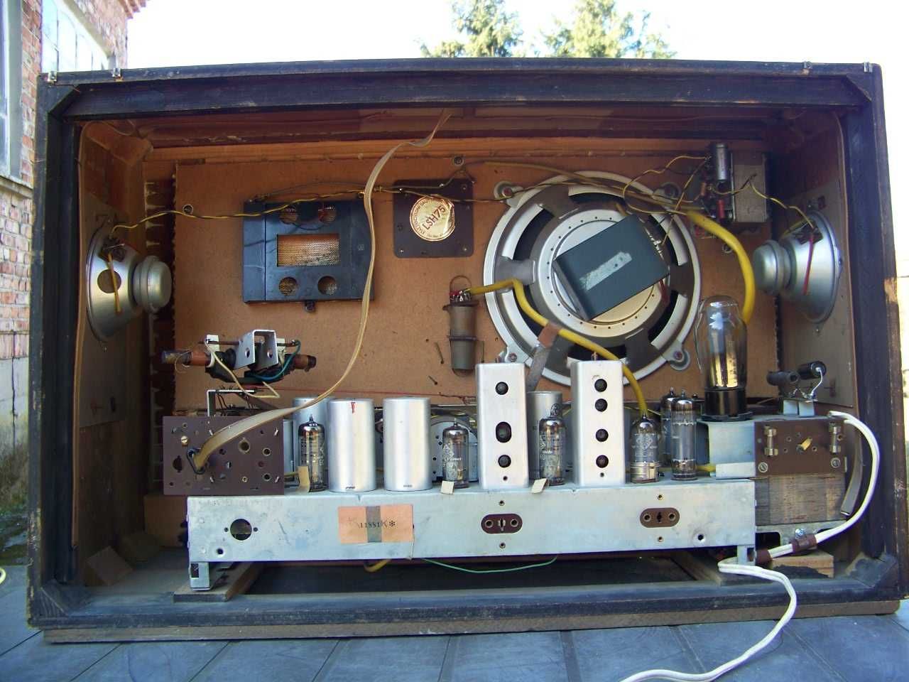 Stare radio lampowe Neckermann Luxus-Syntektor 111/27 Sprawne!