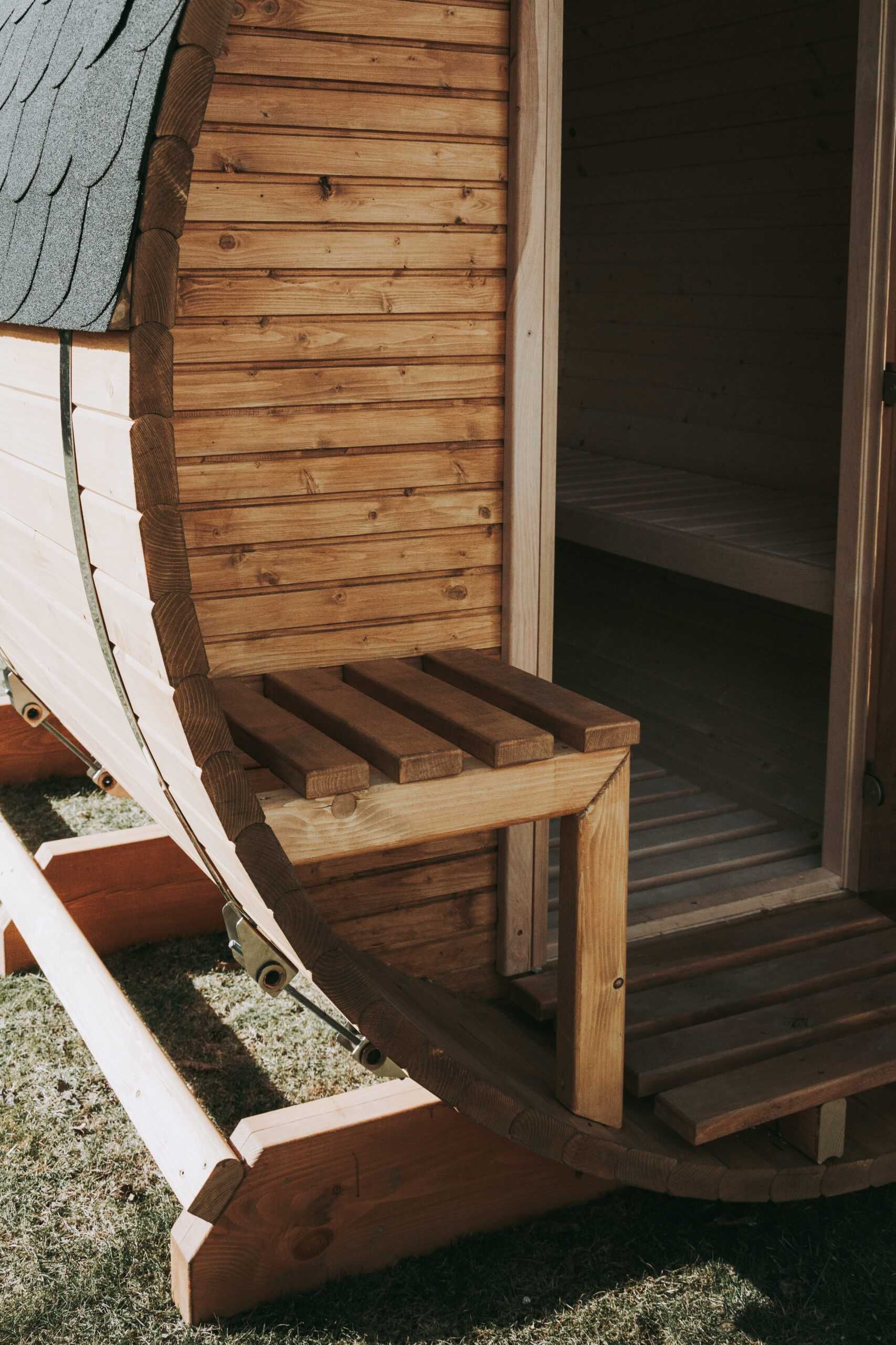 Nowoczesna sauna ogrodowa• Transport• Do 10 rat 0%