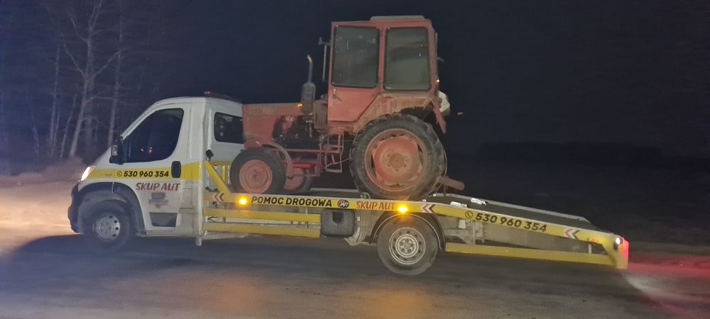 Pomoc Drogowa Autolaweta  Laweta Białystok Podlasie S19 S8