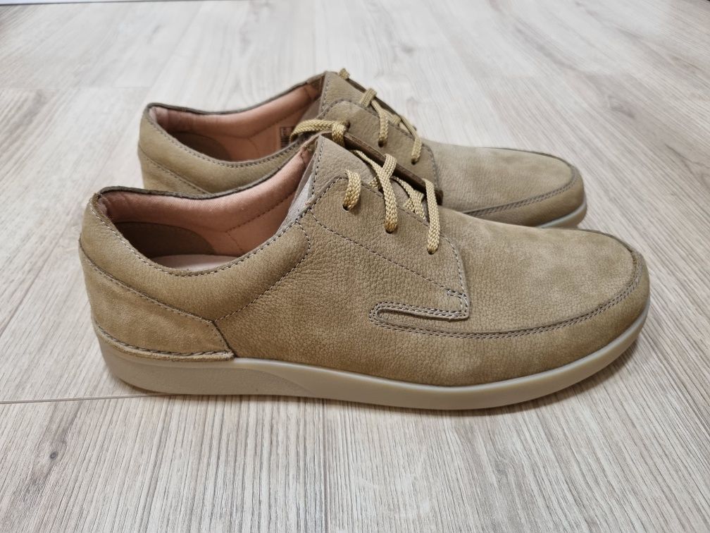 Туфлі Clarks Oakland Craft Dark Sand Nubuck 46