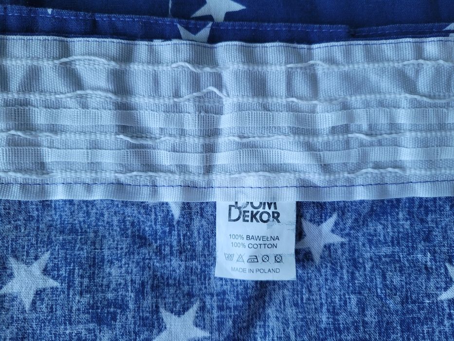 Zasłonki bawełniane