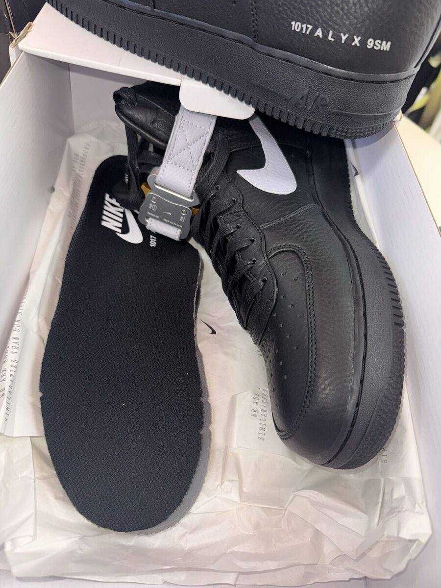 (БЕЗ ПЕРЕДОПЛАТИ)Nike Air Force 1 x Alyx найк аір аер форс алікс чорні