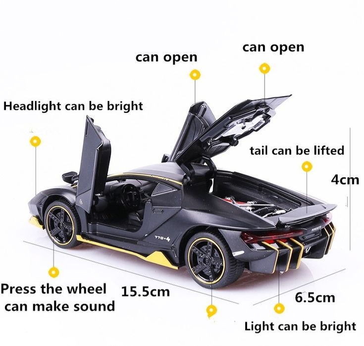 Модель автомобіля Lamborghini LP770 1:32