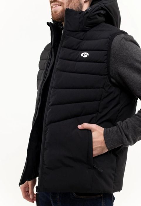 Жилет avecs чёрный 50281 2XL и 4XL