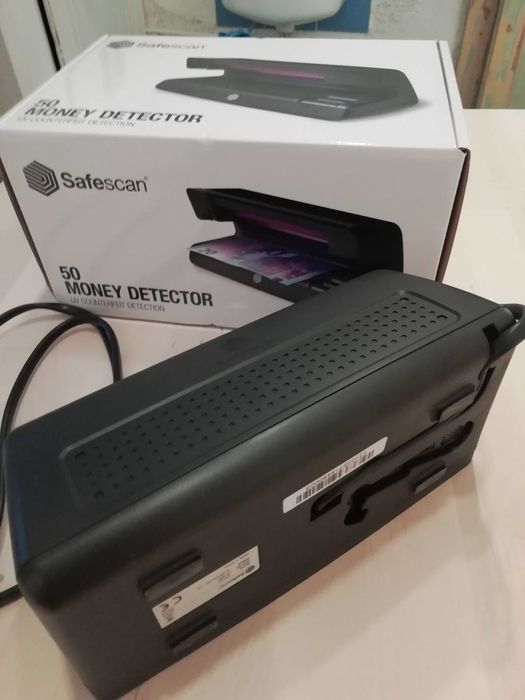 Safescan 50 - Máq detectar notas falsas. Como Nova.