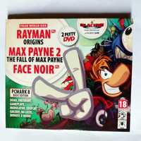 RAYMAN: Orgins (po polsku) + MAX PAYNE 2 + Face Noir 2 | gry na PC