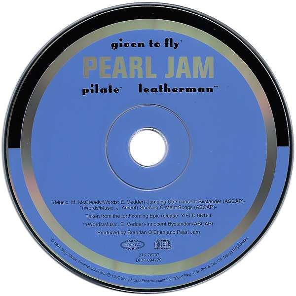 CD Pearl Jam – Given To Fly (Single, Digipak)