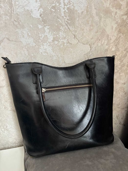 Сумка жіноча шкіряна