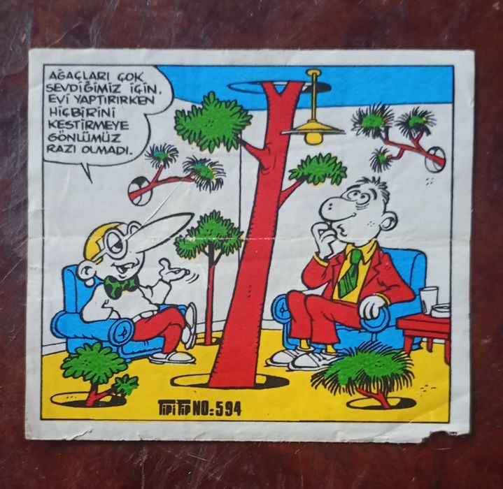 Детские вкладыши от жвачек TipiTip