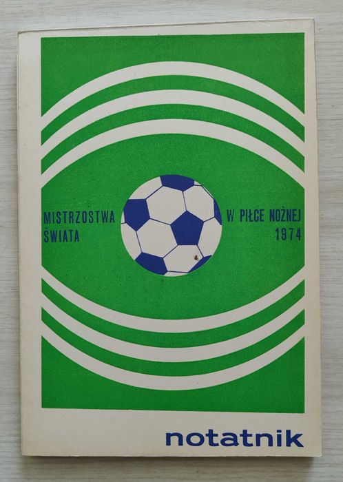 Notatnik Mistrzostwa Świata w piłce nożnej – 1974 rok