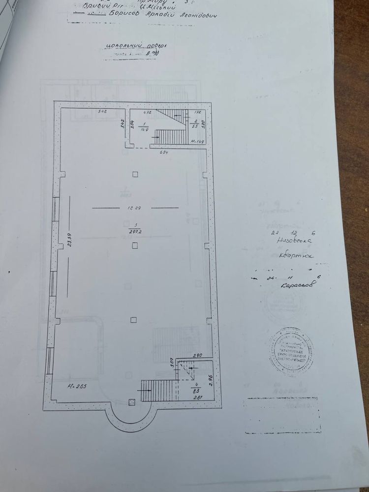 Оренда окремо стоячого приміщення у центрі міста, Кривий ріг