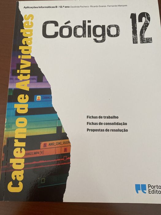 Caderno de actividades de informática B 12º ano