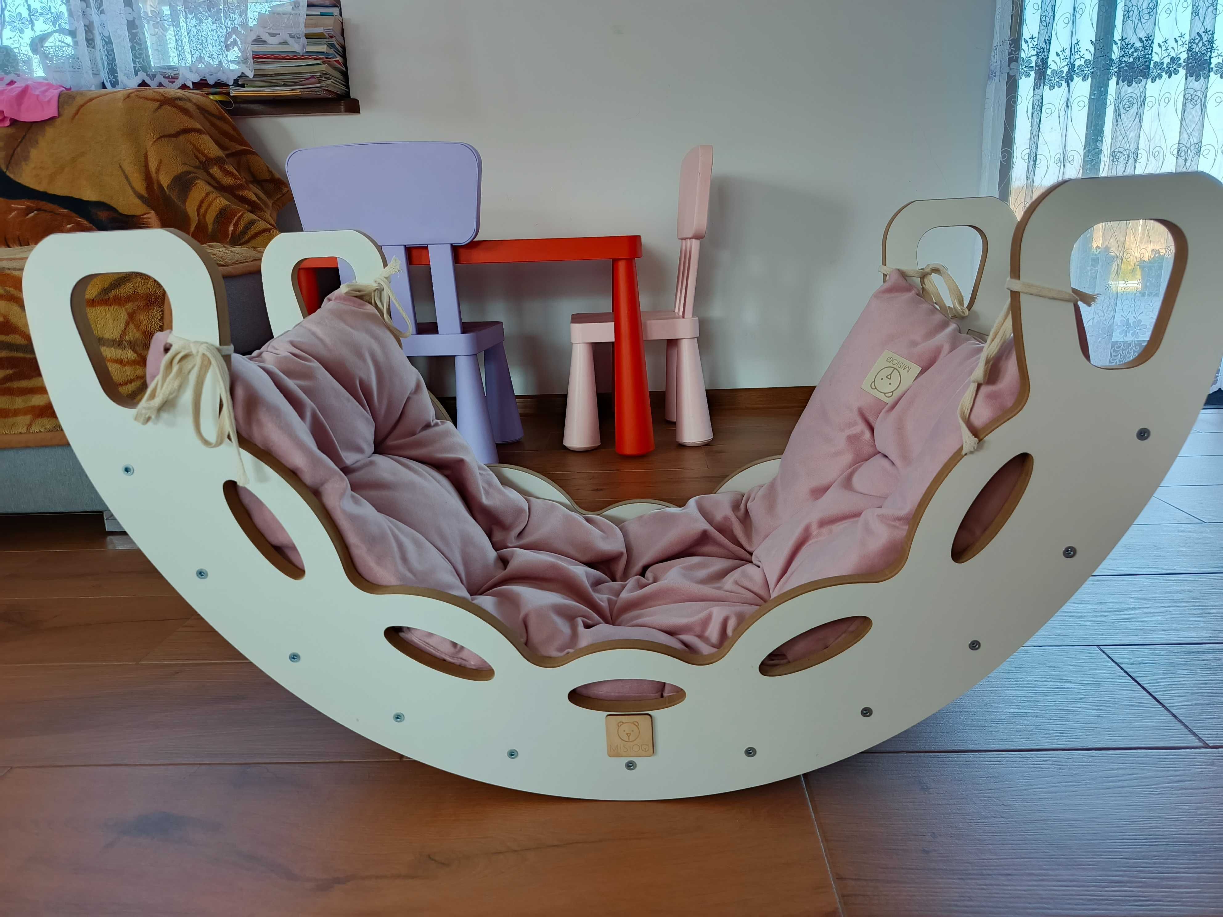 Bujak MISIOO Small Rocker + ścianka,zjeżdżalnia,poduszka