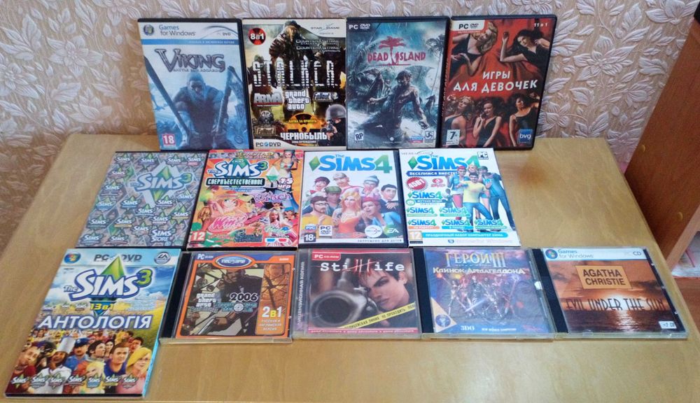 Диски с играми на ПК (PC)