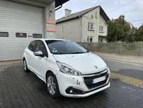 Peugeot 208 2018 1.2 Benzyna Ładnie utrzymany Klimatyzacja Tablet