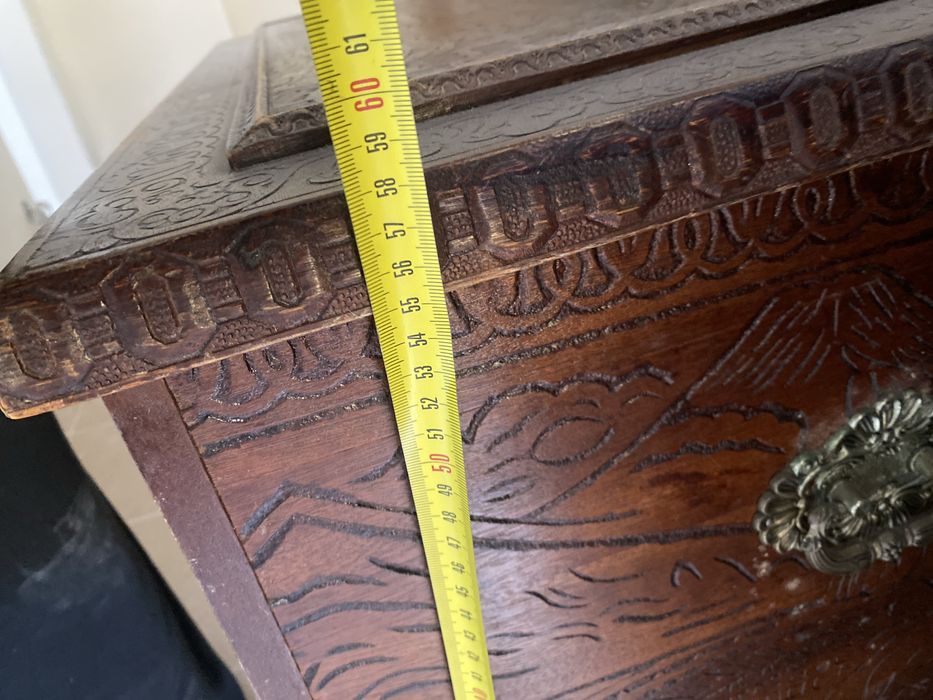 Baú em madeira para restaurar