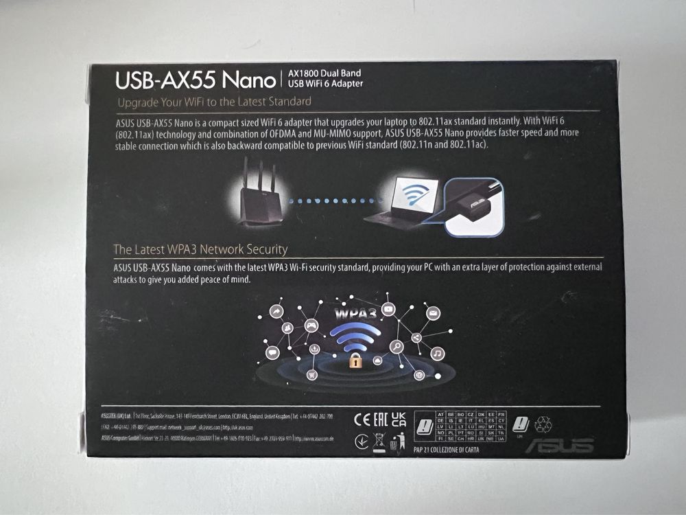 Karta sieciowa USB-AX55 Nano WiFi Adapter