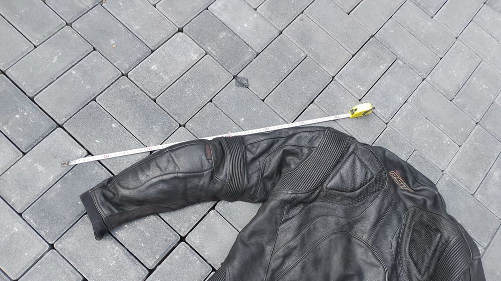 Kurtka na motor skórzana