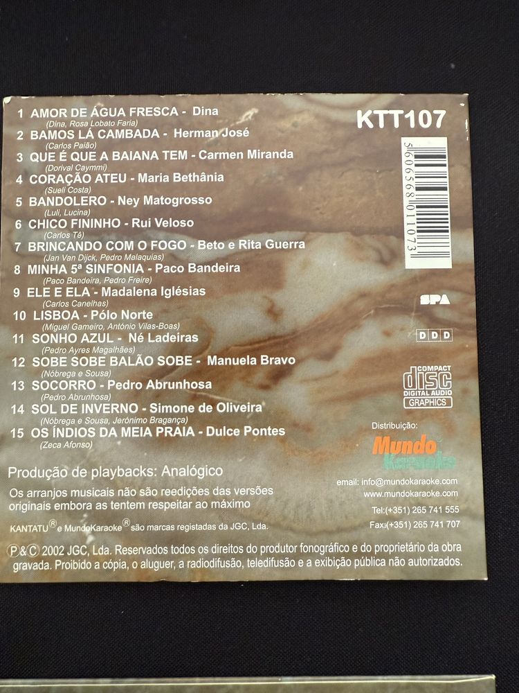 Dvds de karoke originais