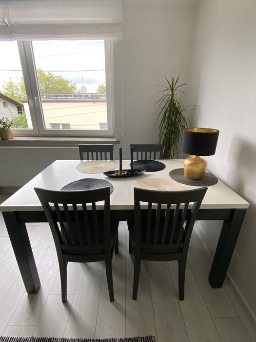 Stół rozkładany drewniany/mdf