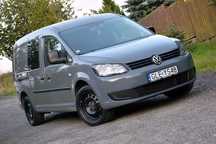 Volkswagen Caddy Maxi Klima 5 osób Nawigacja Skrzydełka